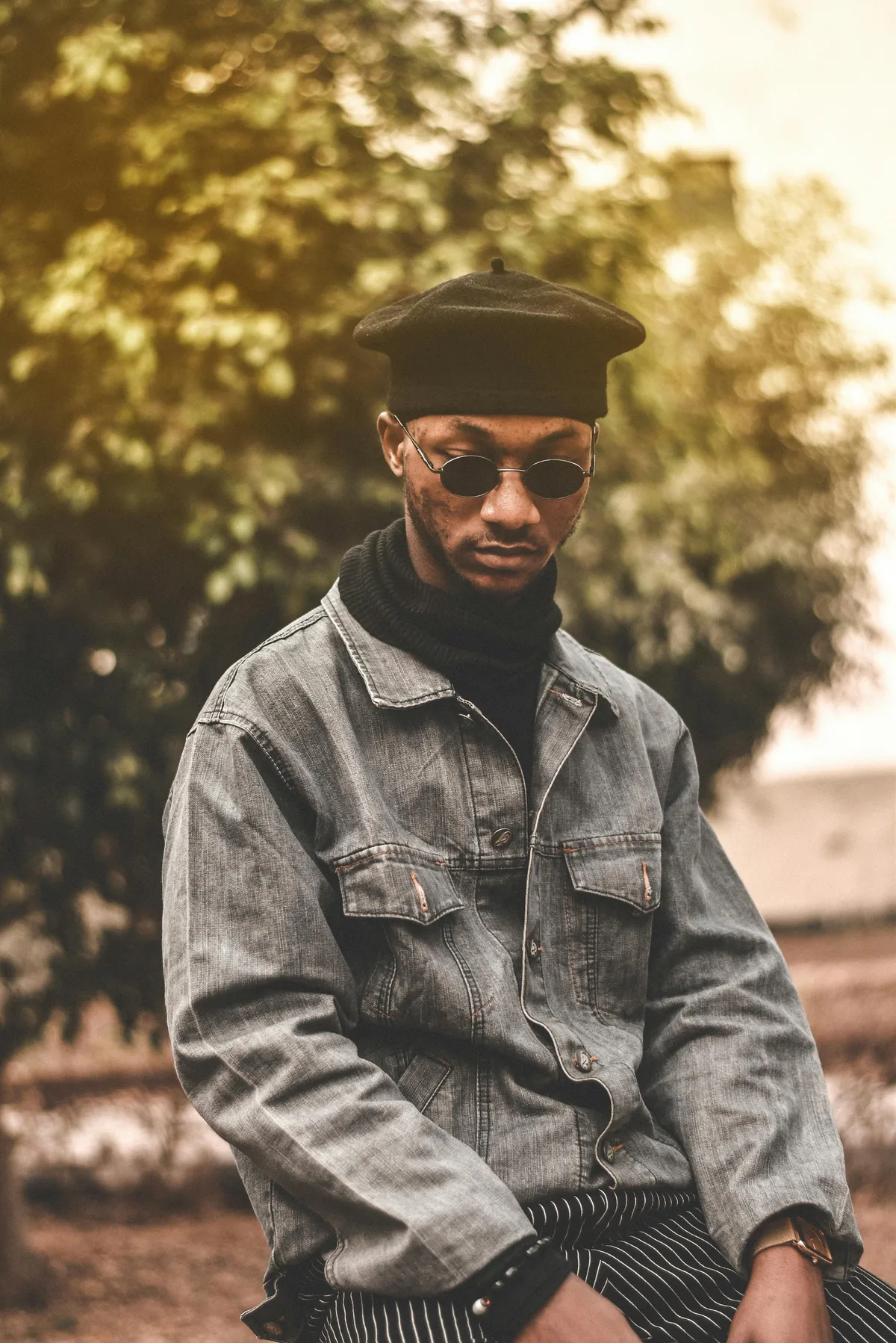 The Black Beret Movement — member portrait
